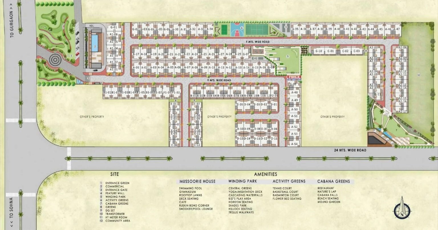 Breez-Flora-Avenue-33-Site-Plan