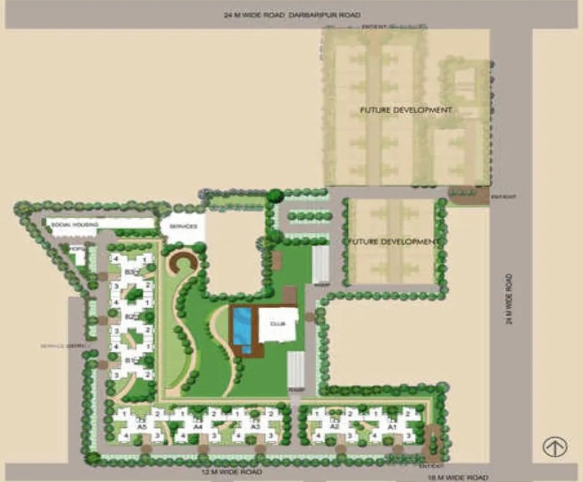 shree-vardhman-nature-valley-sector-70-gurugram-site-plan