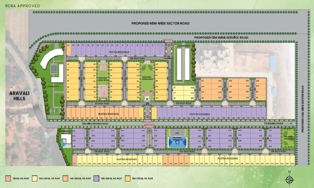 Ns-arcus-anand-niketan-site-plan