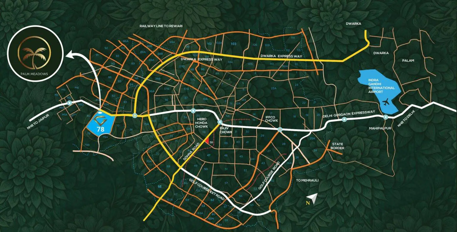 Glf-palm-meadows-location-map