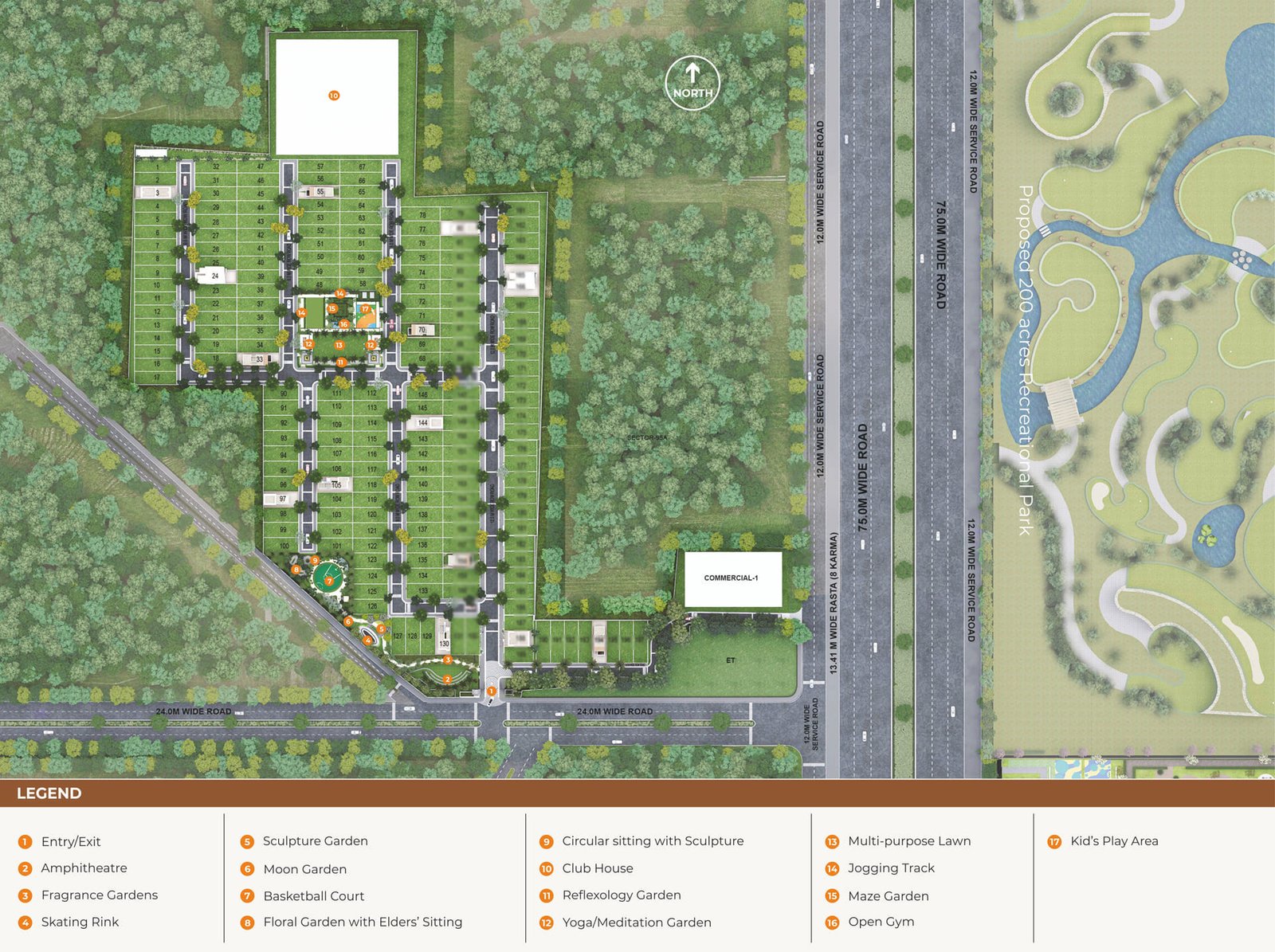 Roots-courtyard-2-sector-95a-gurgaon-site-plan