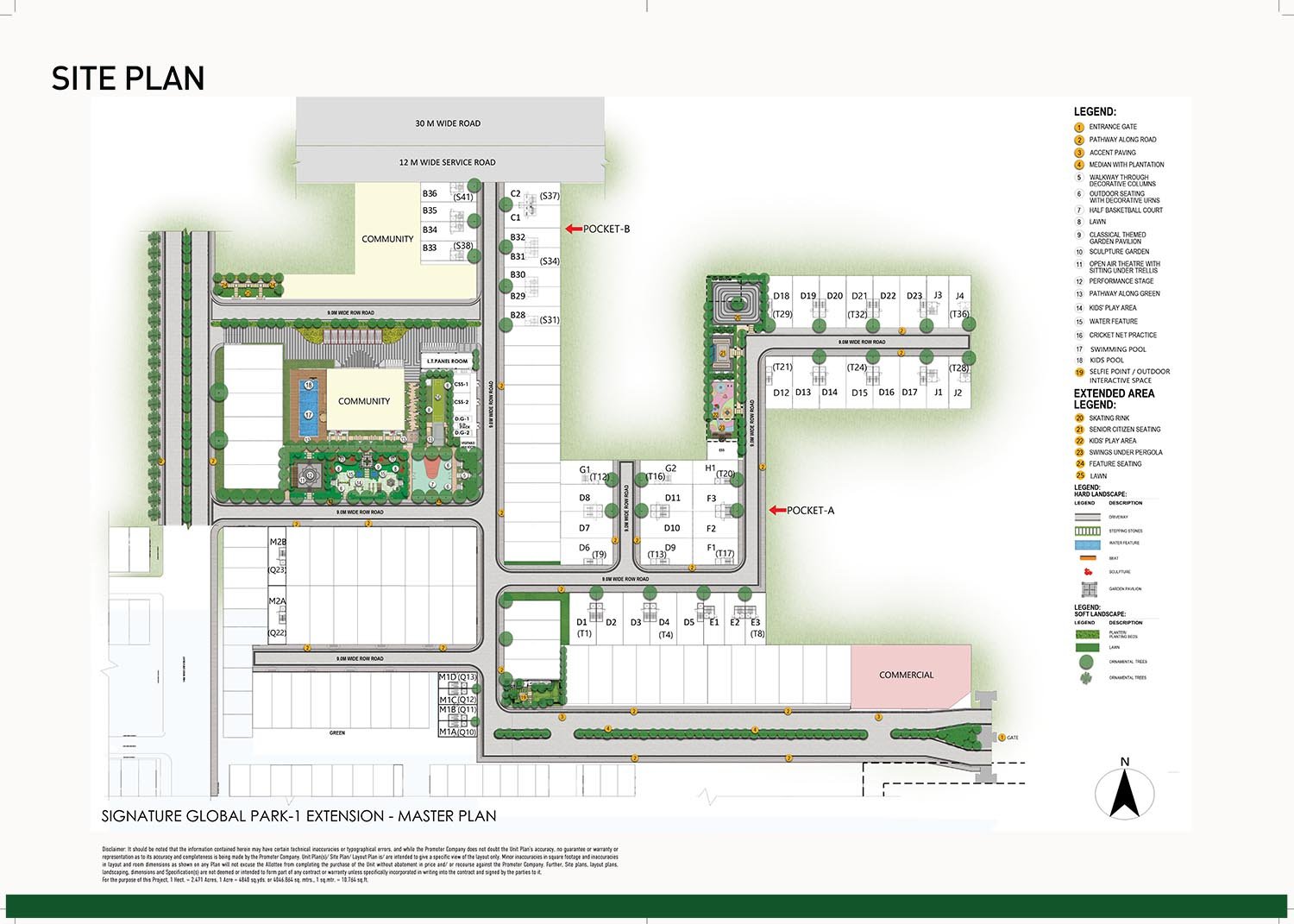 signature-global-park-1-extension-sector-36-sohna-site-plan