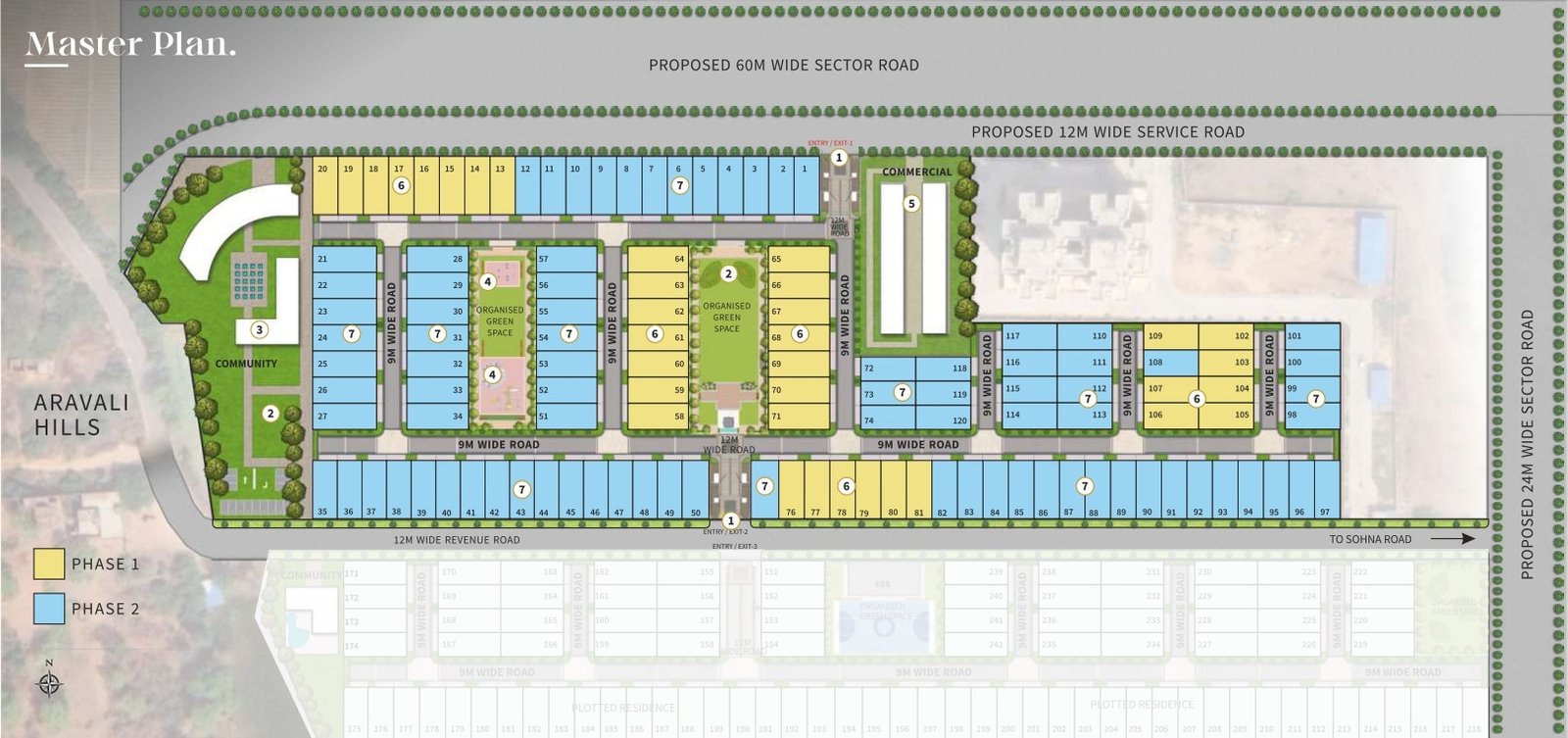 Avani Signature Floors Site Plan