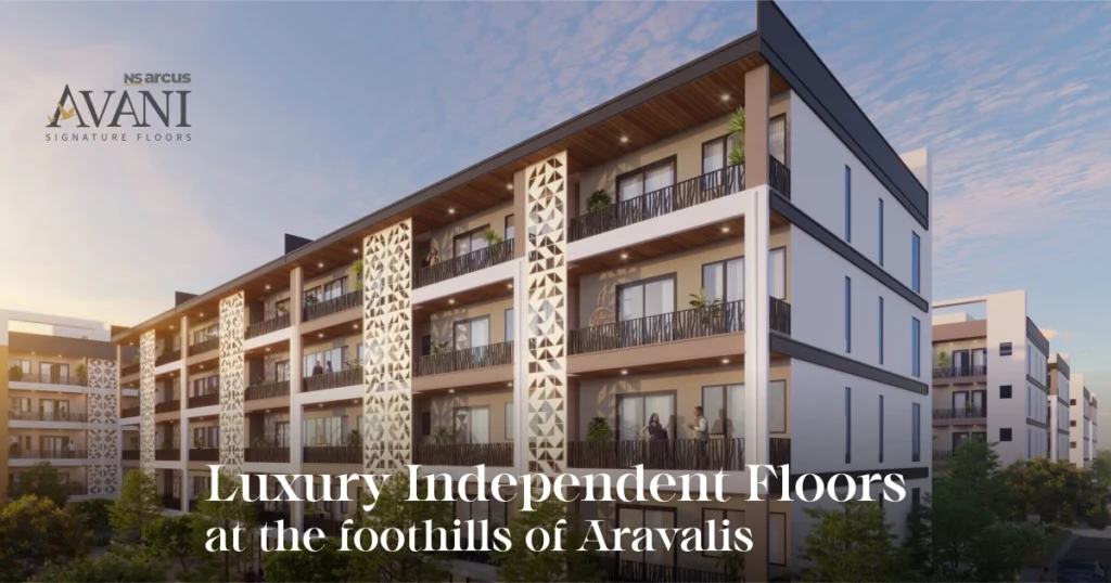 Avani Signature Floors Sector 2 Sohna Premium Low-rise Floors In South Gurgaon