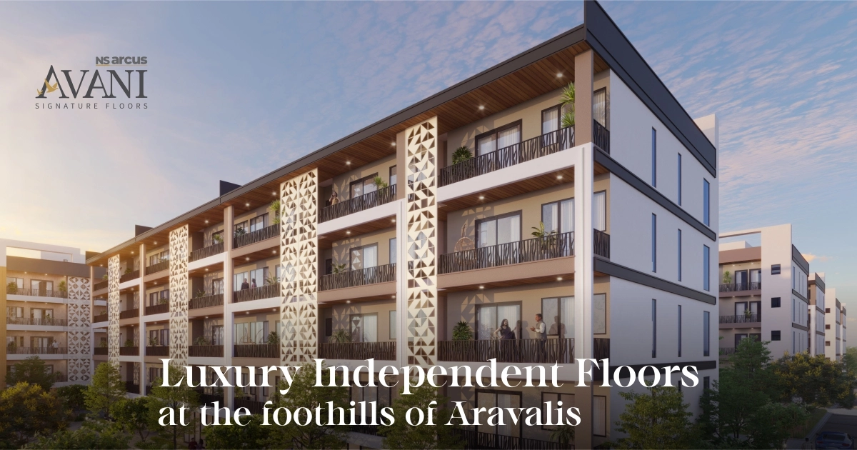 Avani Signature Floors Sector 2 Sohna Premium Low-rise Floors In South Gurgaon