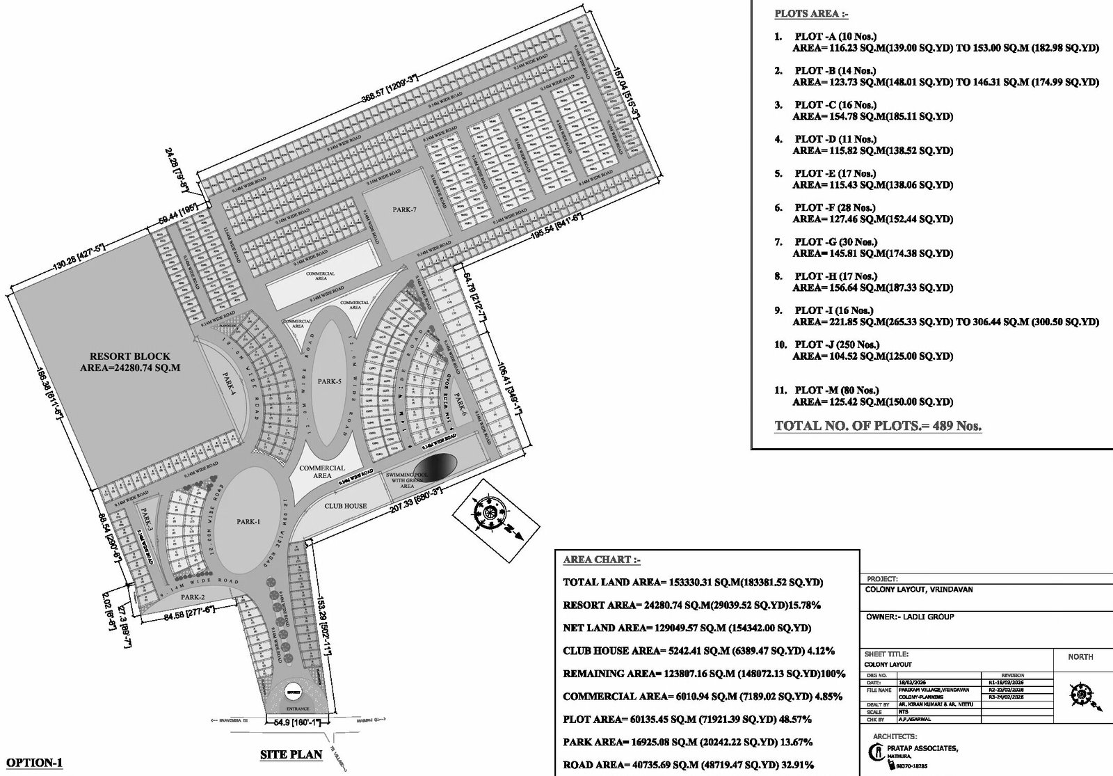 Ladli-govindvan-plots-vrindavan-mathura-site-plan