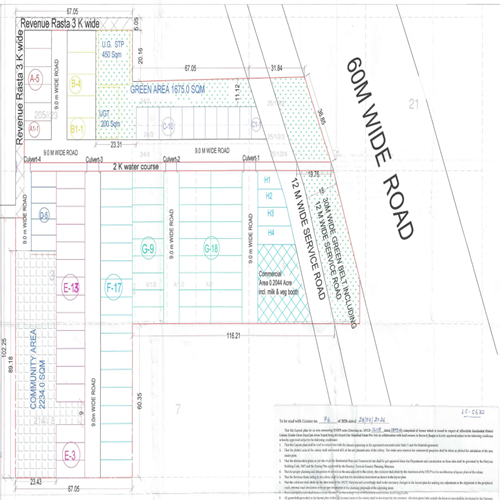 Om Dream Homes 2 Site Plan