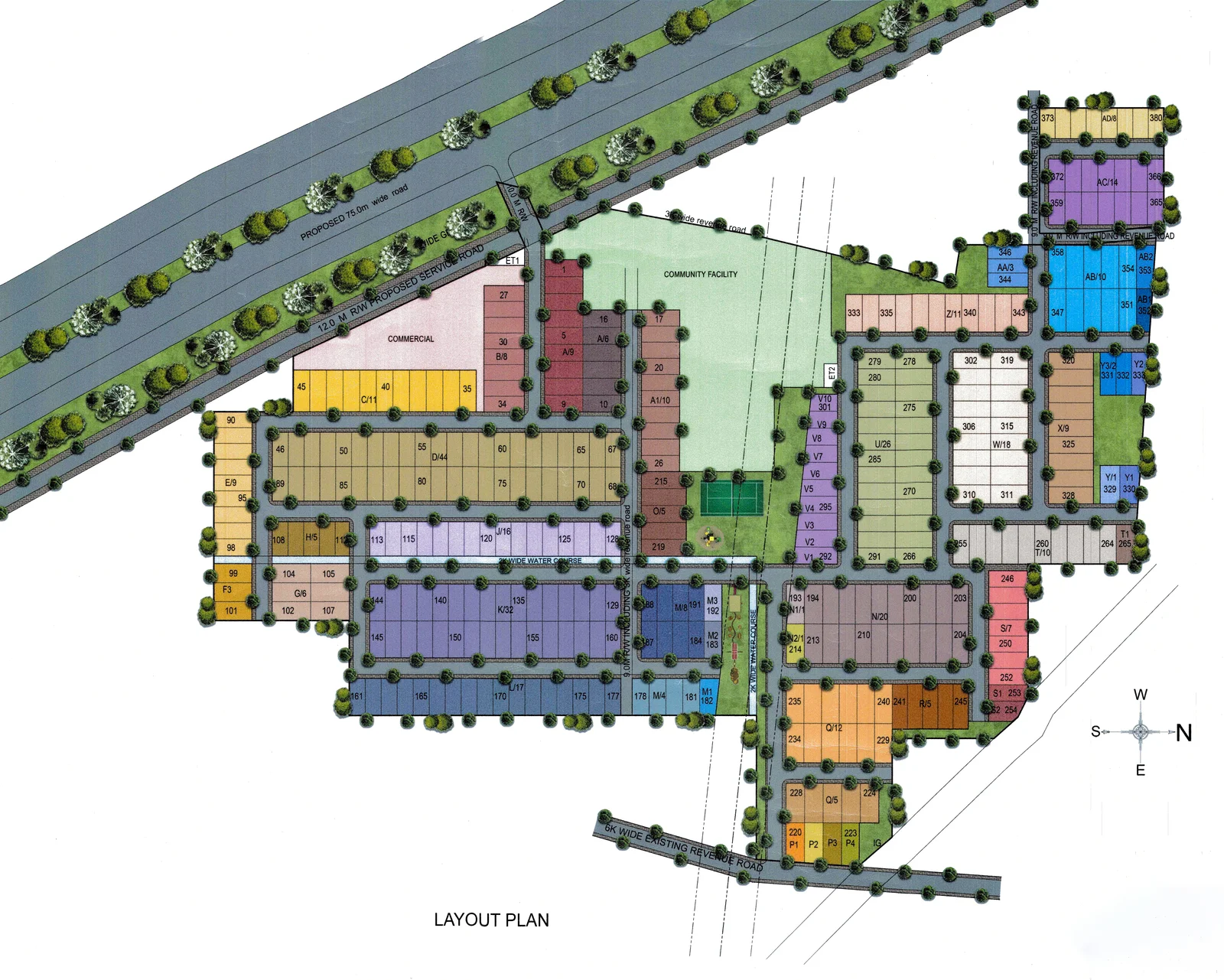 South City Greens Site Plan