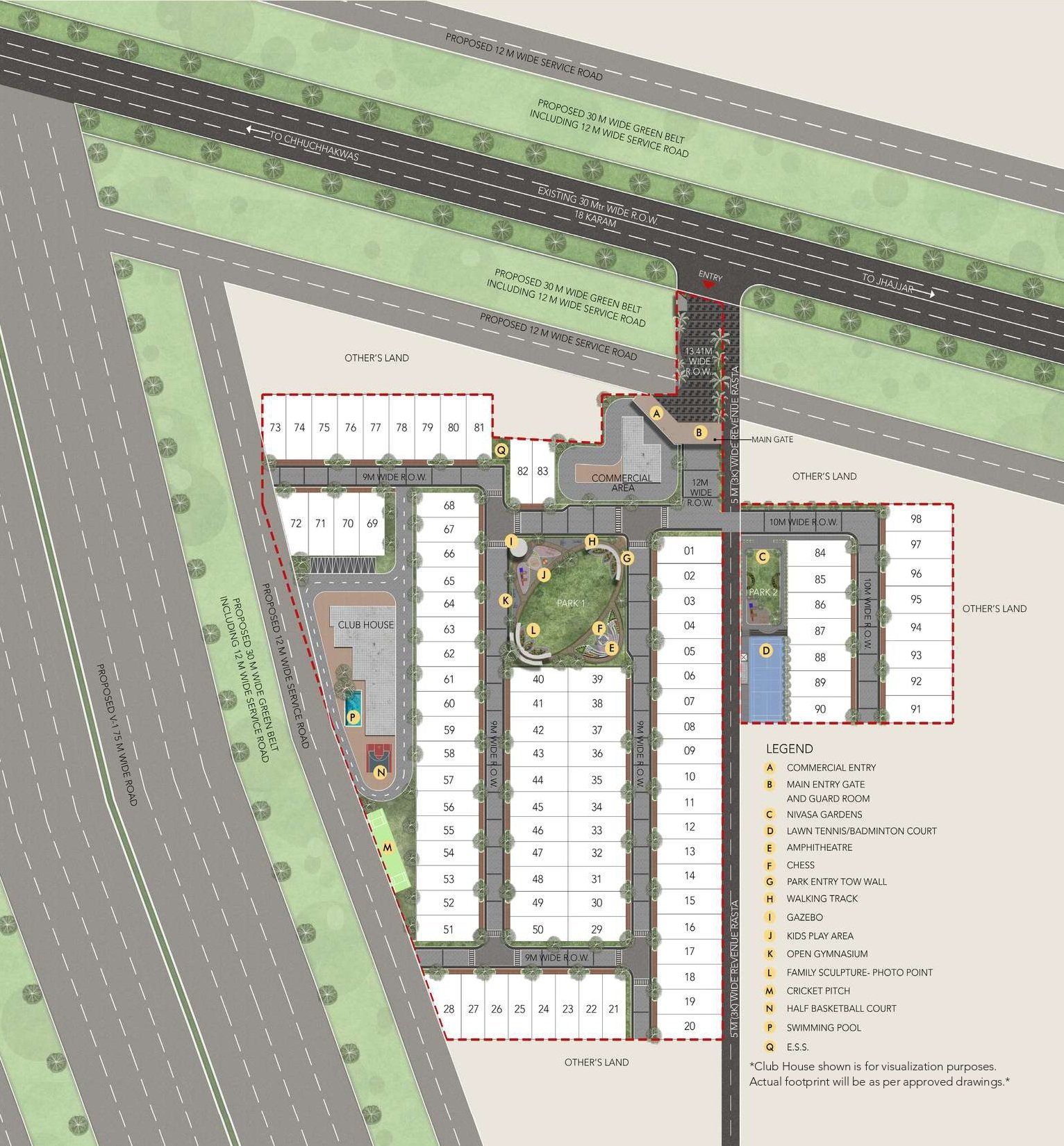 Shf Nivasa Site Plan
